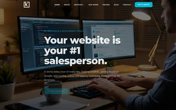 Kings Consultancy website